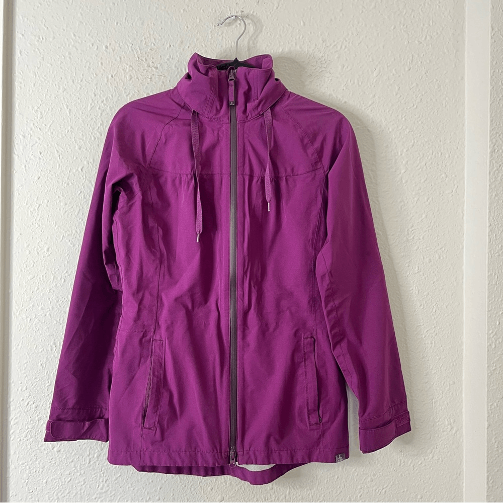 Prana Rain Jacket in Purple Size XS