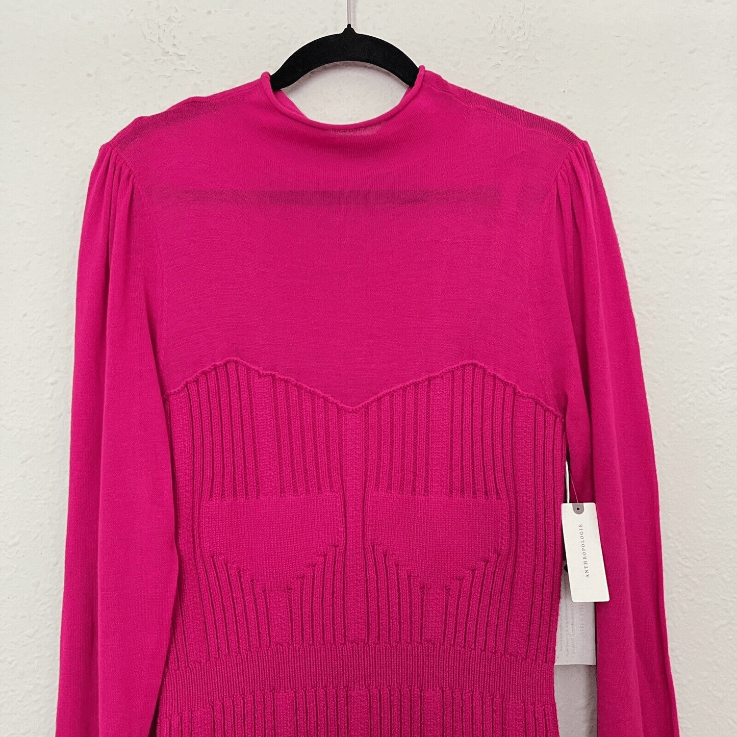 NEW Anthropologie Turtleneck Sweater Dress Size XL