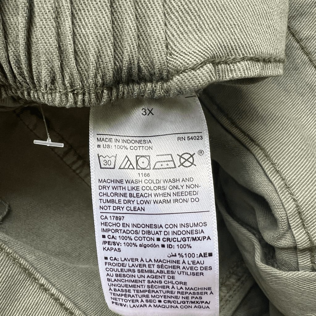 Old Navy High-Waisted Twill Workwear Shorts NEW Plus Size 3X