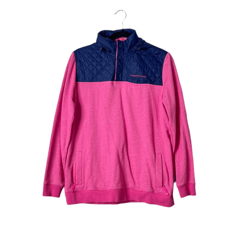 Vineyard Vines Quilted Nylon Performance Shep Shirt Pullover Size Small