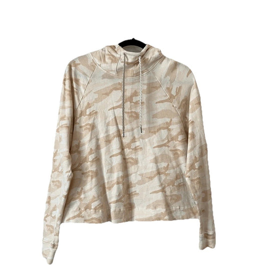 Vuori Beach Hoodie in Bisque Camo Size Small