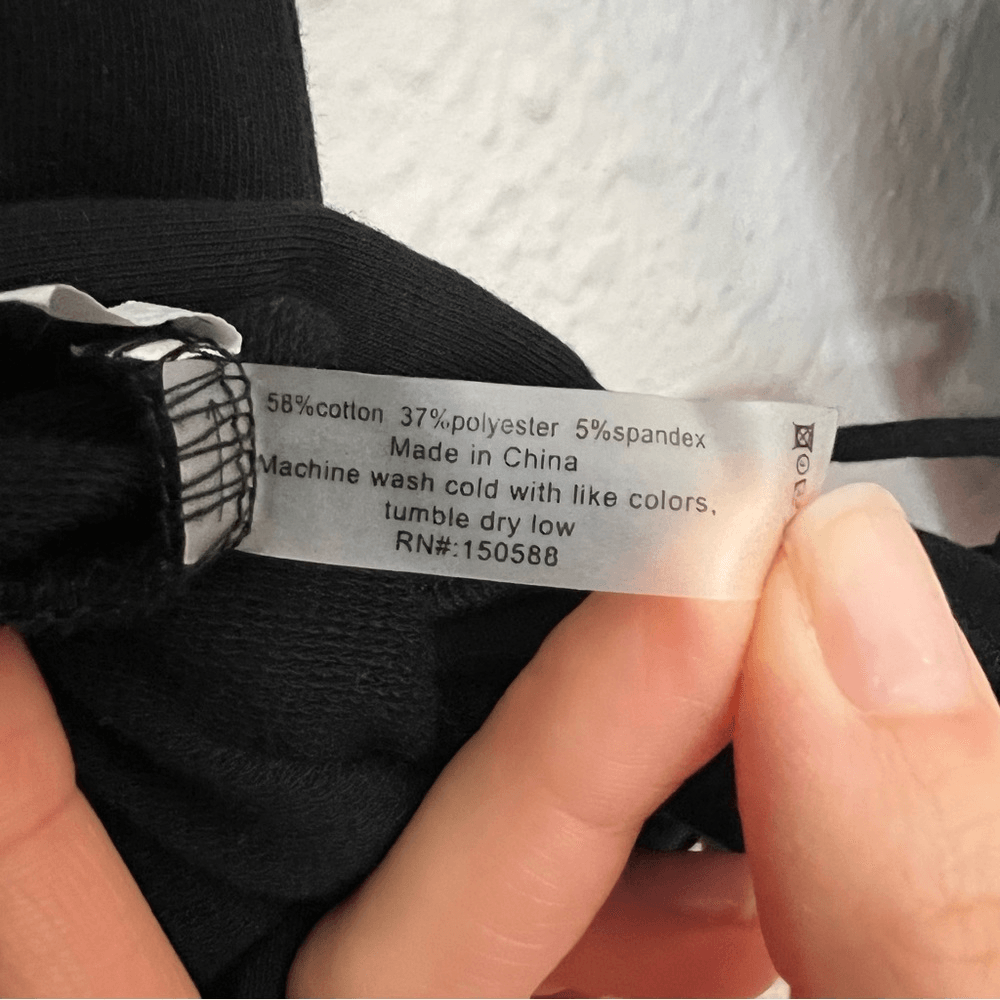 Anthropologie Sundays Ramone Black Ruched Mini Dress Size Medium, Long Sleeve