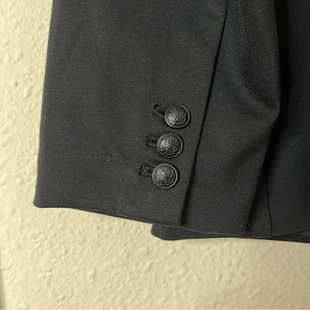 Lane Bryant The Bryant Blazer in Black Ponte Knit NEW Size 20 Petites