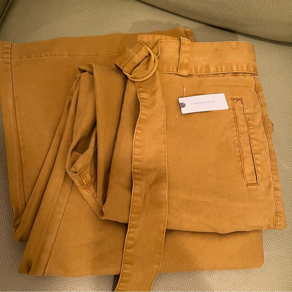 Anthropologie Essentiel Antwerp Wide-Leg Beach Pants NEW Size 10