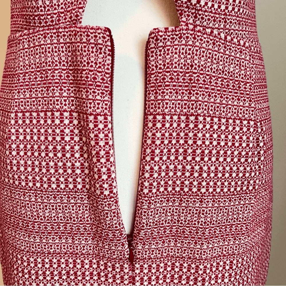 Banana Republic Jacquard Knit Mini Dress NEW Cross Back Size 6