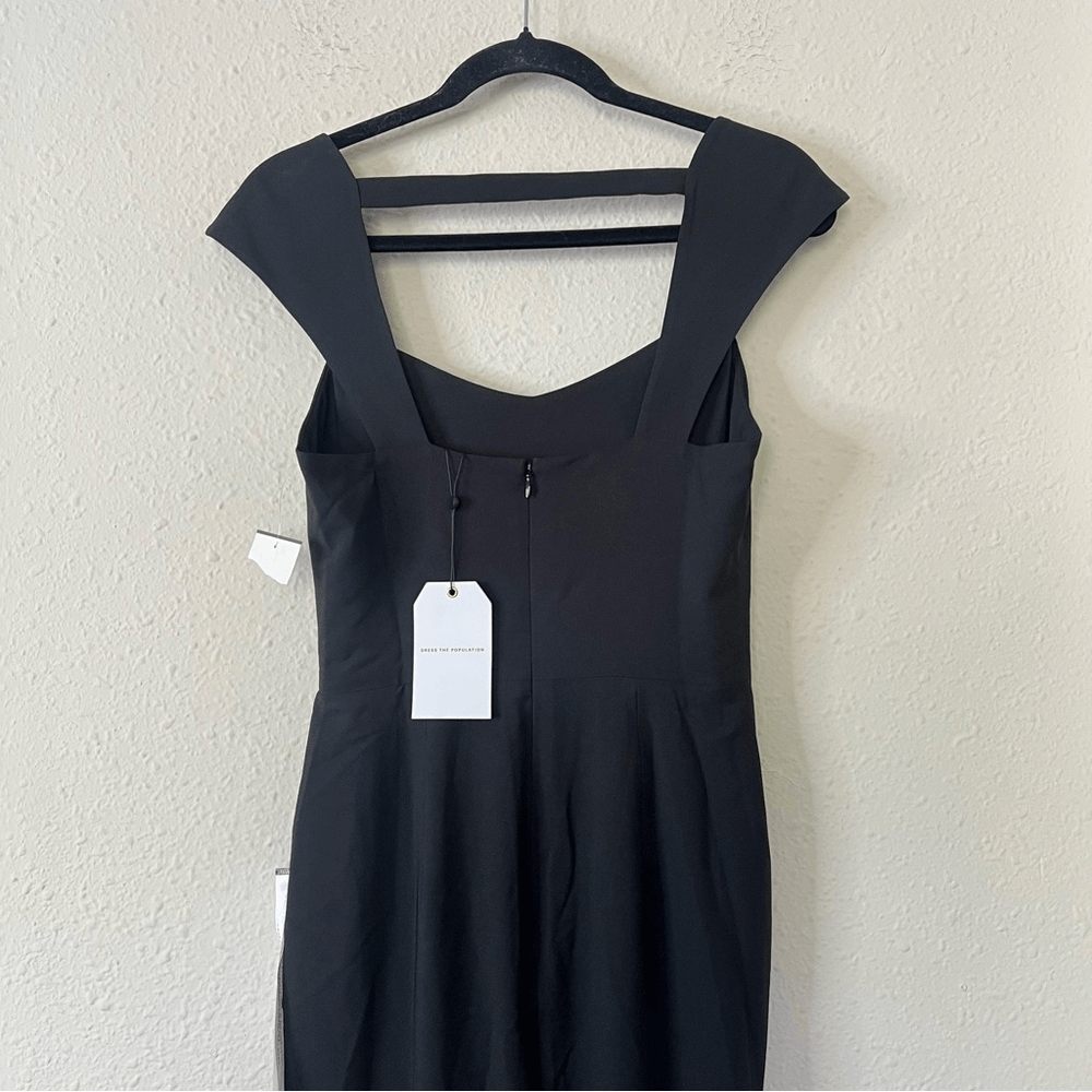 Dress the Population Minerva Black Mermaid Gown Maxi Dress NEW Size Small