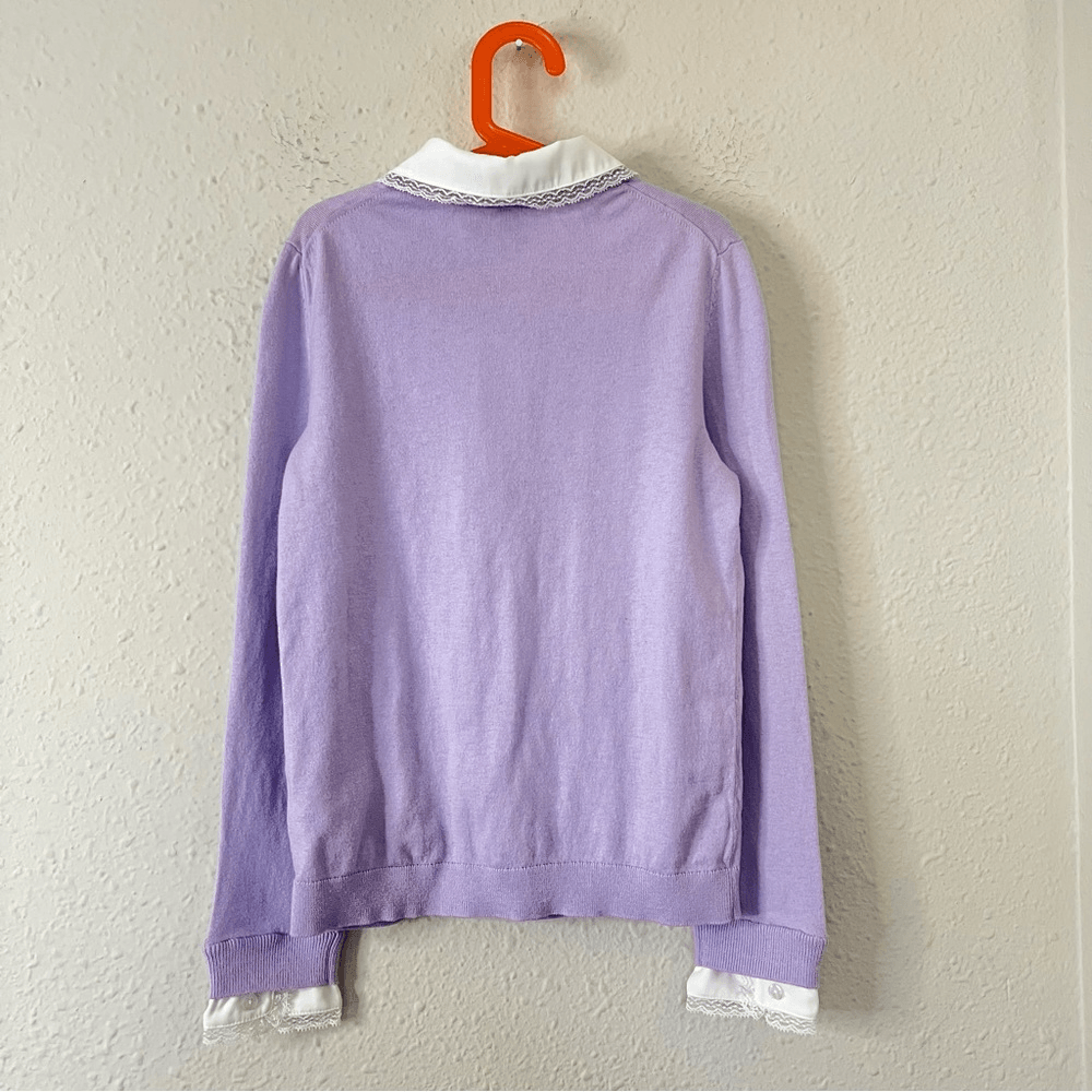 Talbot Lace Collar Sweater