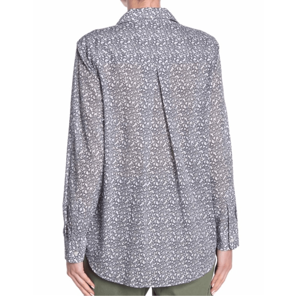 Grayson The Hero Butterfly Print Button Up Shirt Size XL