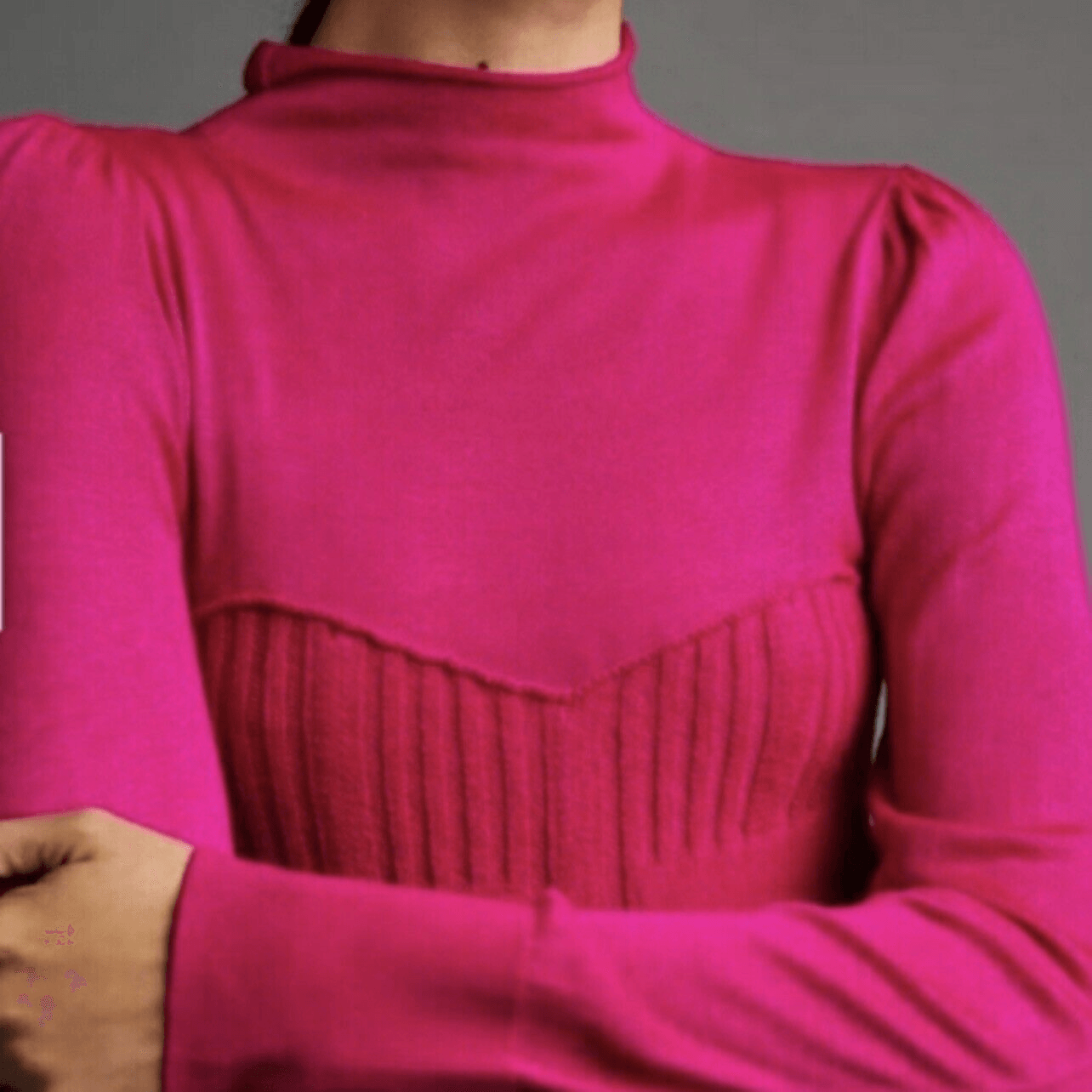 NEW Anthropologie Turtleneck Sweater Dress Size XL