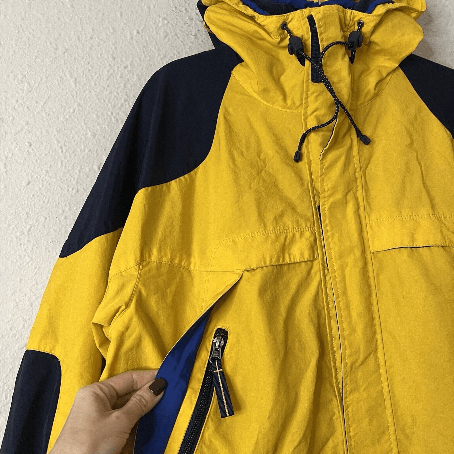 Vintage 90s Polo Sport Ralph Lauren Zip Up Jacket Windbreaker Mens XL