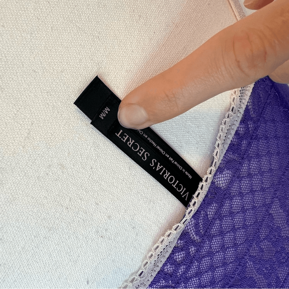 Victoria’s Secret Lace Slip Dress in Purple Size Medium