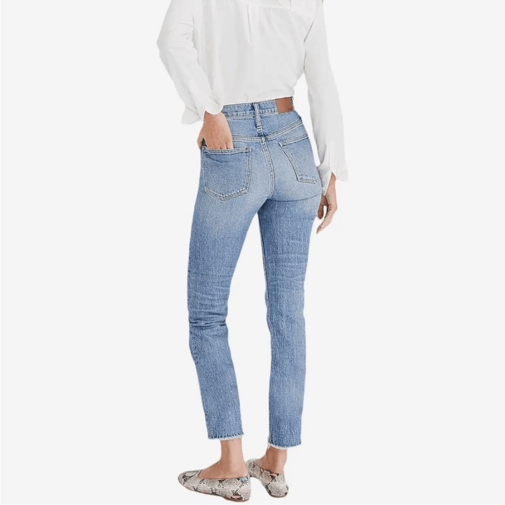 Madewell The Perfect Vintage Straight Jeans Size 33 Medium Wash