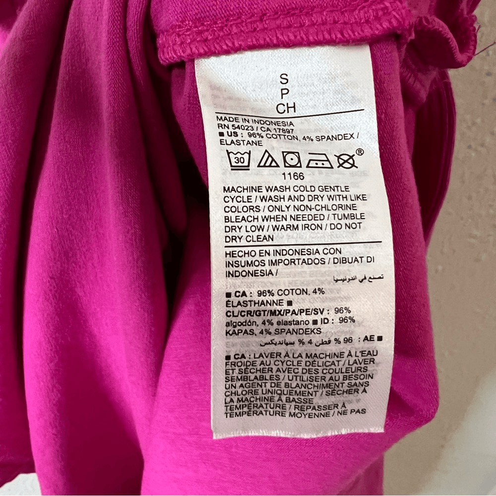 Old Navy Pink Slub-Knit Halter Midi Shift Dress NEW Size Small