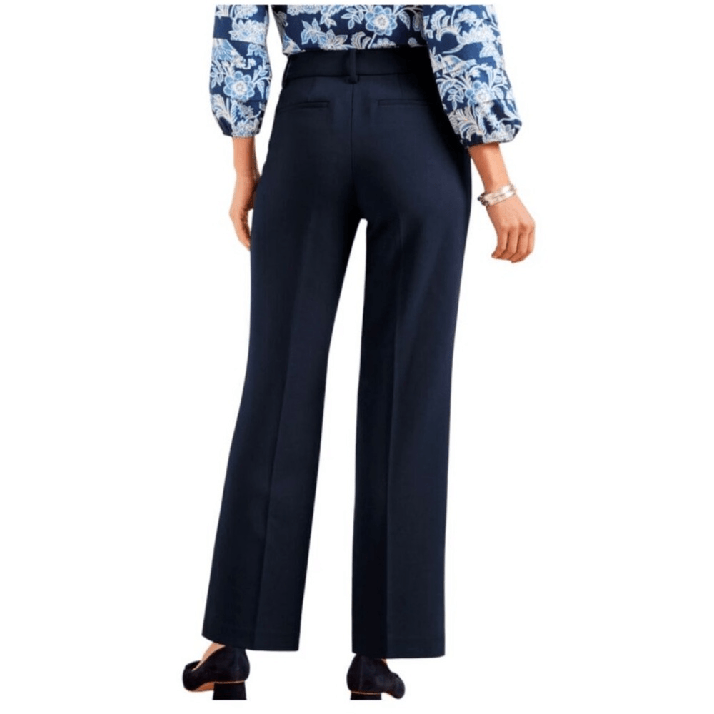 Talbots Southampton Navy Blue Straight Leg Pants NEW Plus Petite 20WP