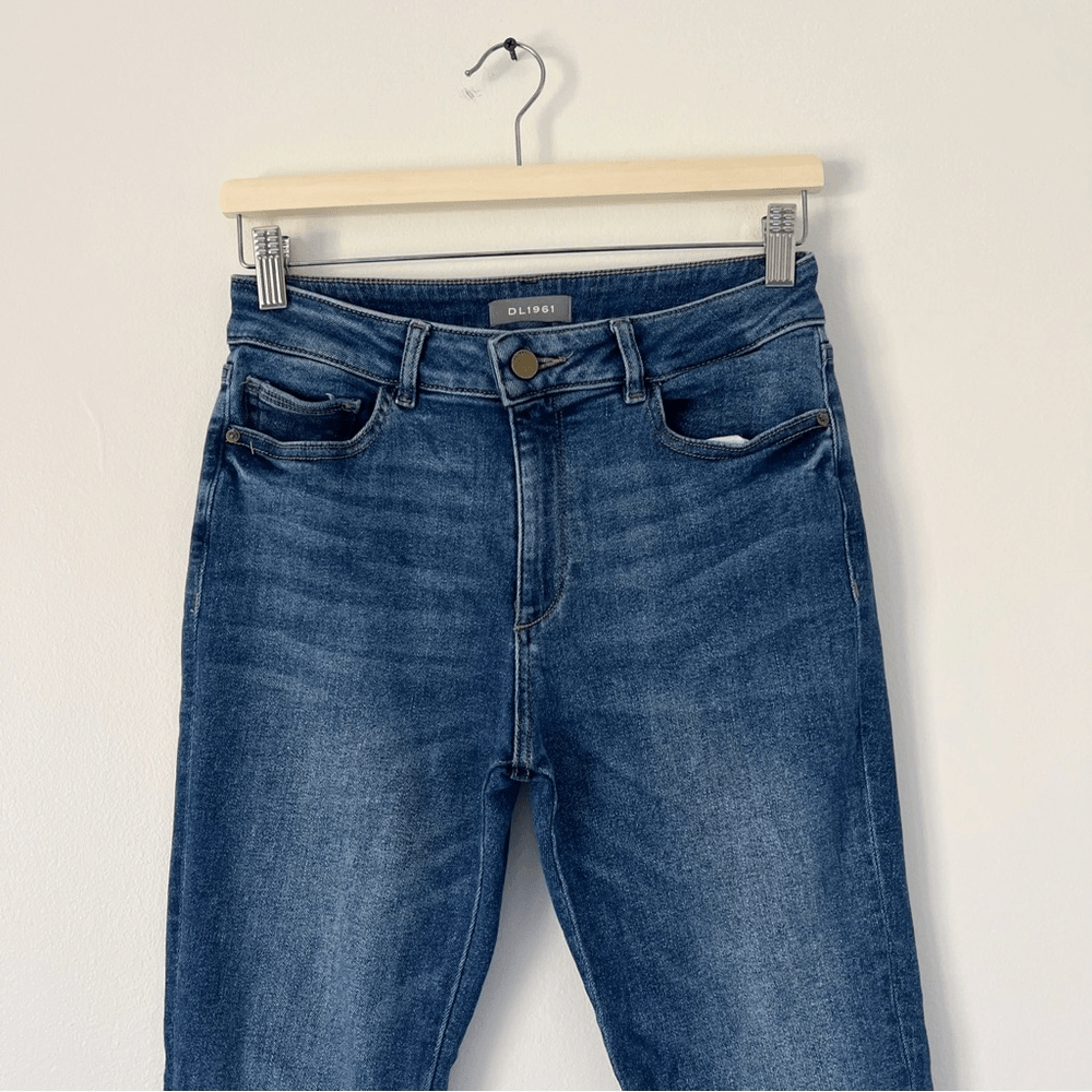 DL1961 Farrow High Rise Skinny Jeans Size 27 Medium Wash