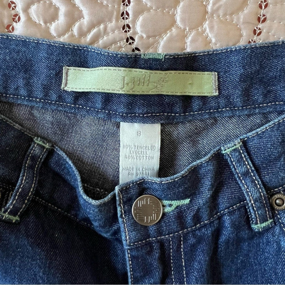 J. Jill High Rise Dark Wash Pants Size 8