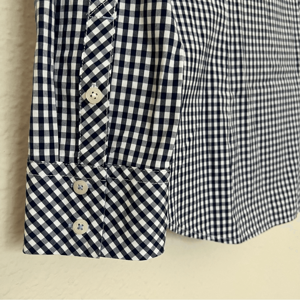 Vineyard Vines Gingham Chilmark Classic Button Down Shirt NEW Size 6