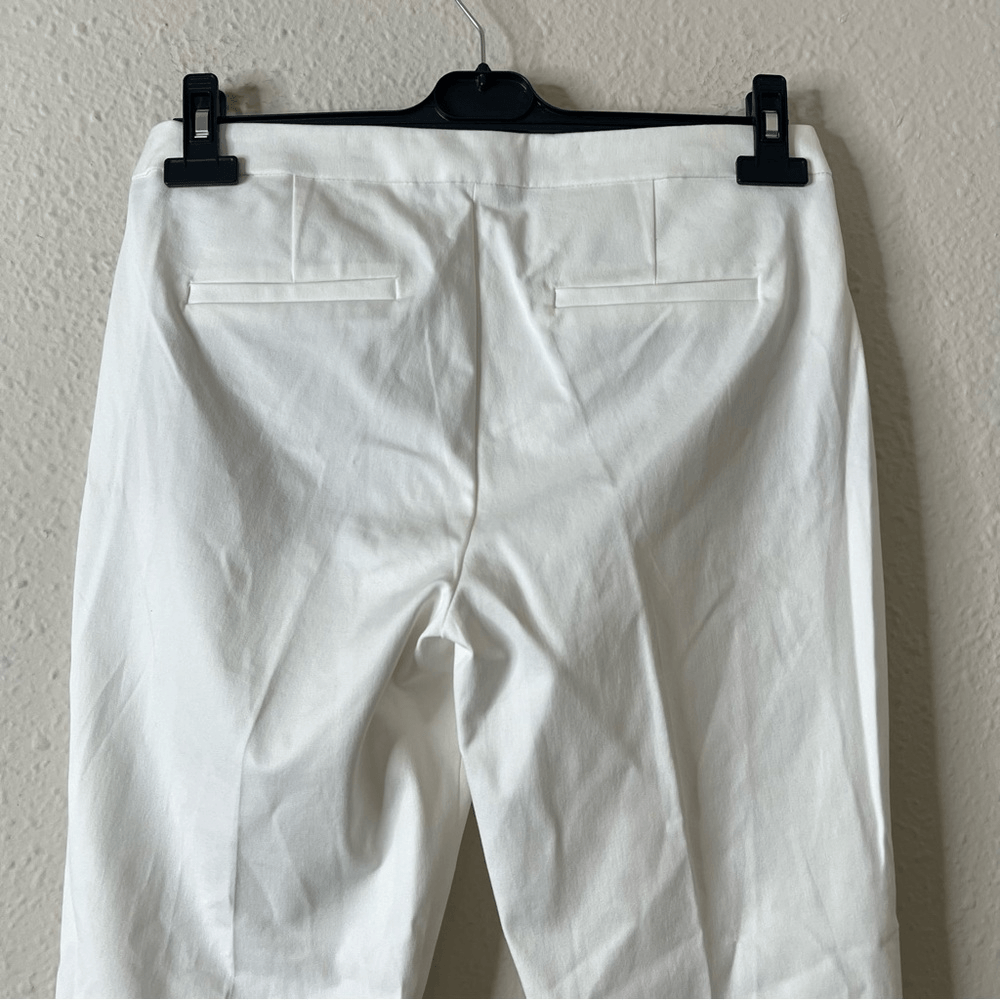 J. Crew Martie Ankle Pants in Ivory NEW Size 8