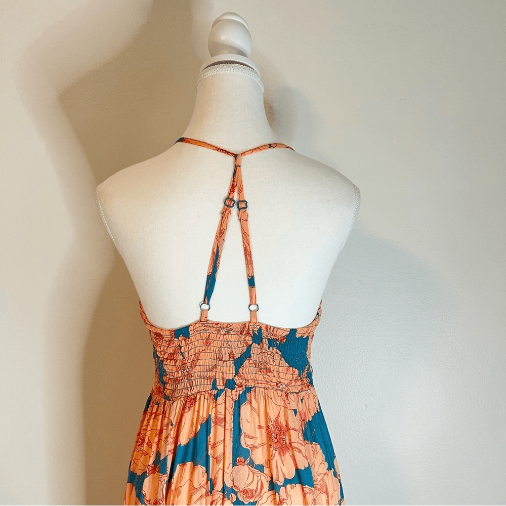 REVOLVE Free People Intimately Heatwave Floral Midi Dress Size Small