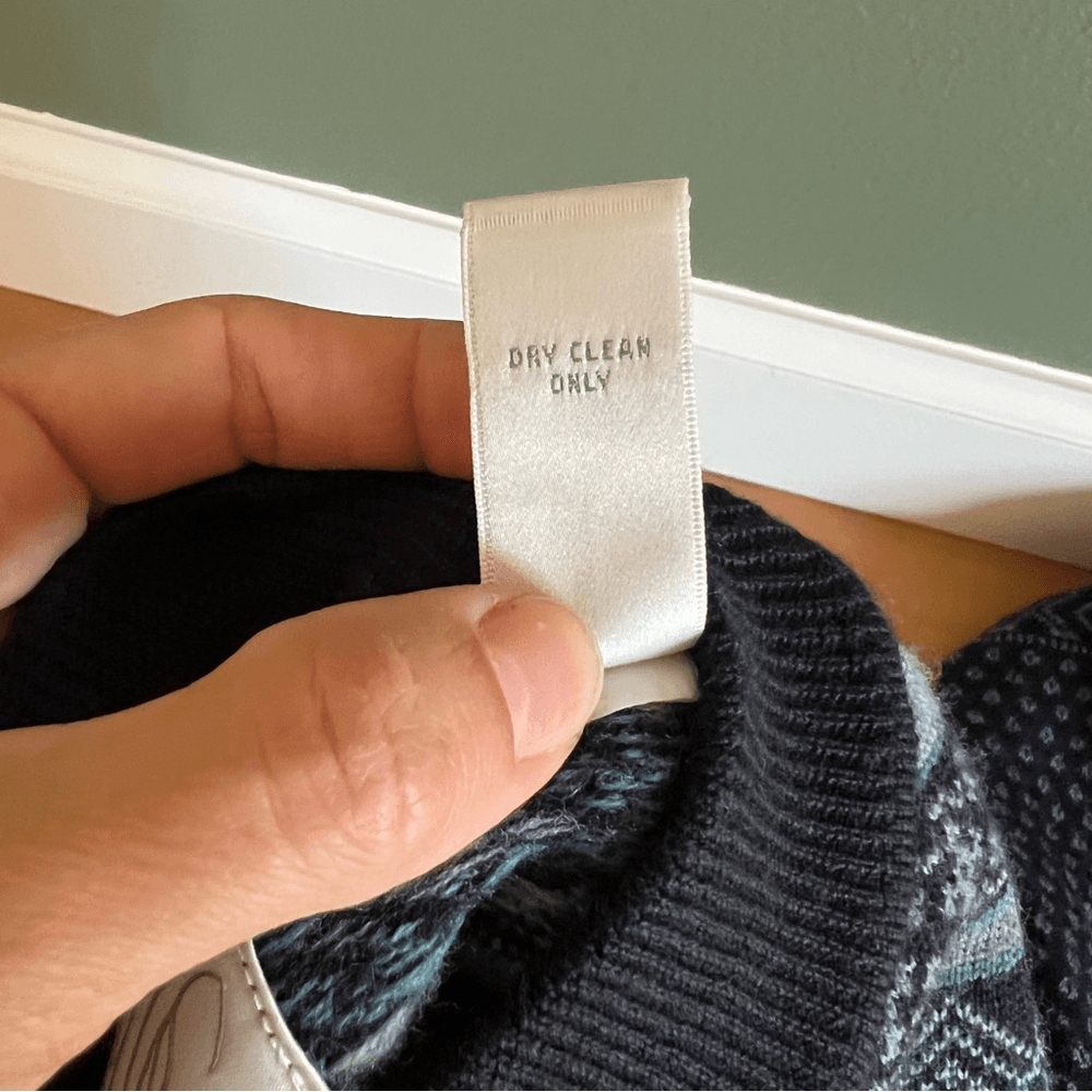 LORD & TAYLOR Nordic Fair Isle 100% Merino Wool Mock Neck Sweater Plus Size 3X