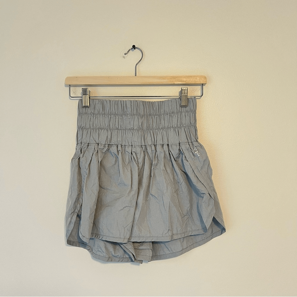 Free People Movement The Way Home Shorts Color Arctic Mist Size Medium