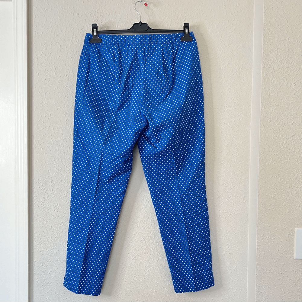 Talbots Hampshire Curvy Polka Dot Pants Size 6