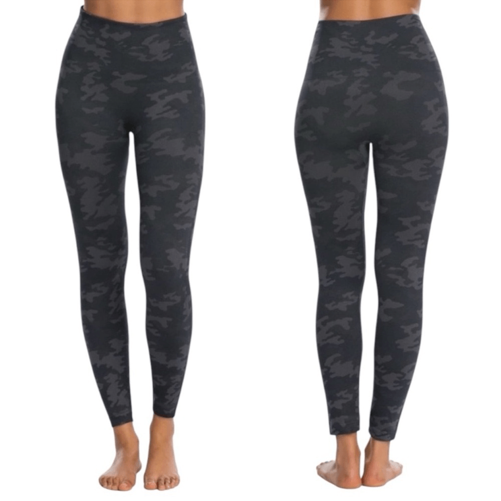 Spanx Seamless Camo Leggings FL3515 Size Large