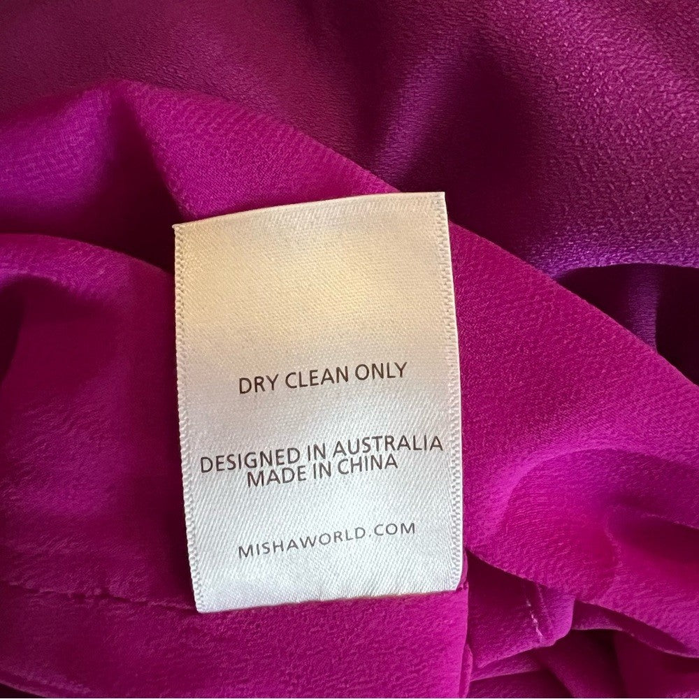 Anthropologie MISHA Halter Mini Dress NEW Size 6