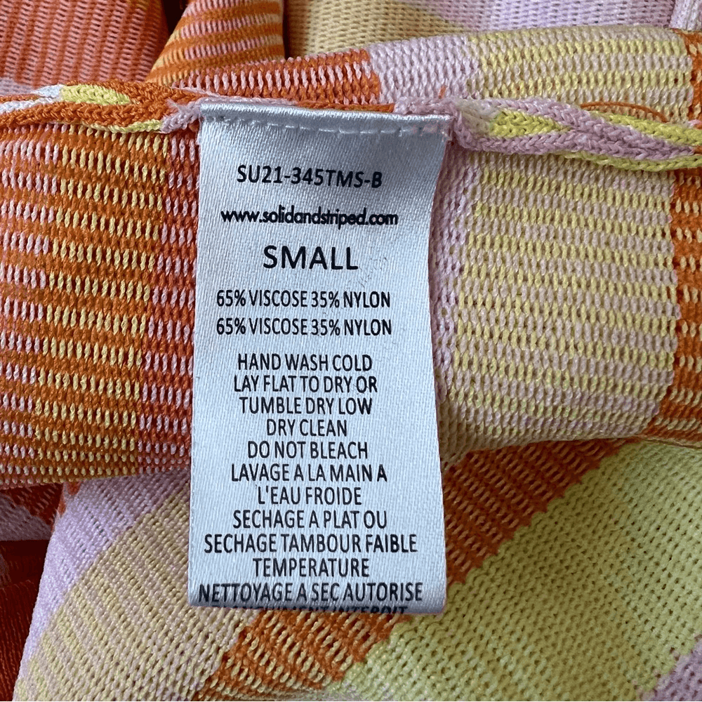 REVOLVE SOLID & STRIPED Kimberly Striped Tank Beach Dress Sorbet Small