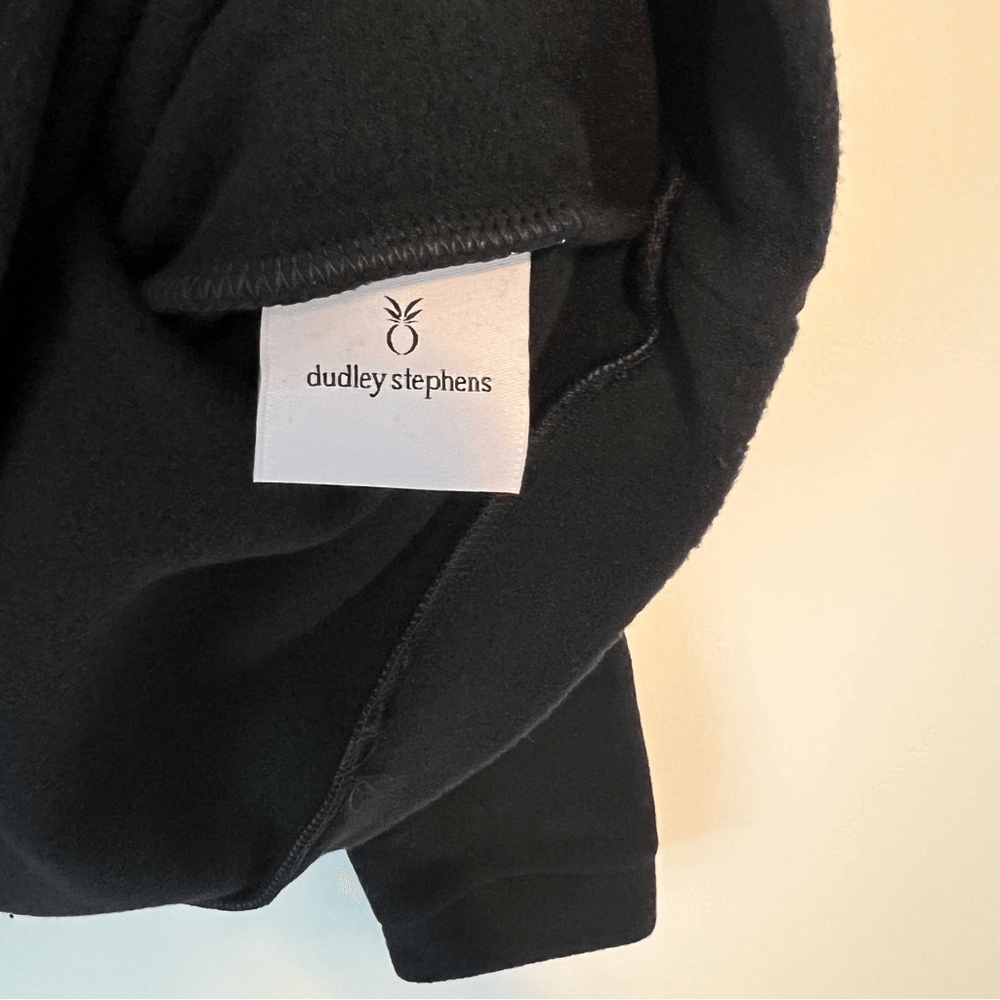 Dudley Stephens Park Slope Turtleneck Sweater Black Vello Fleece NEW Size XXL