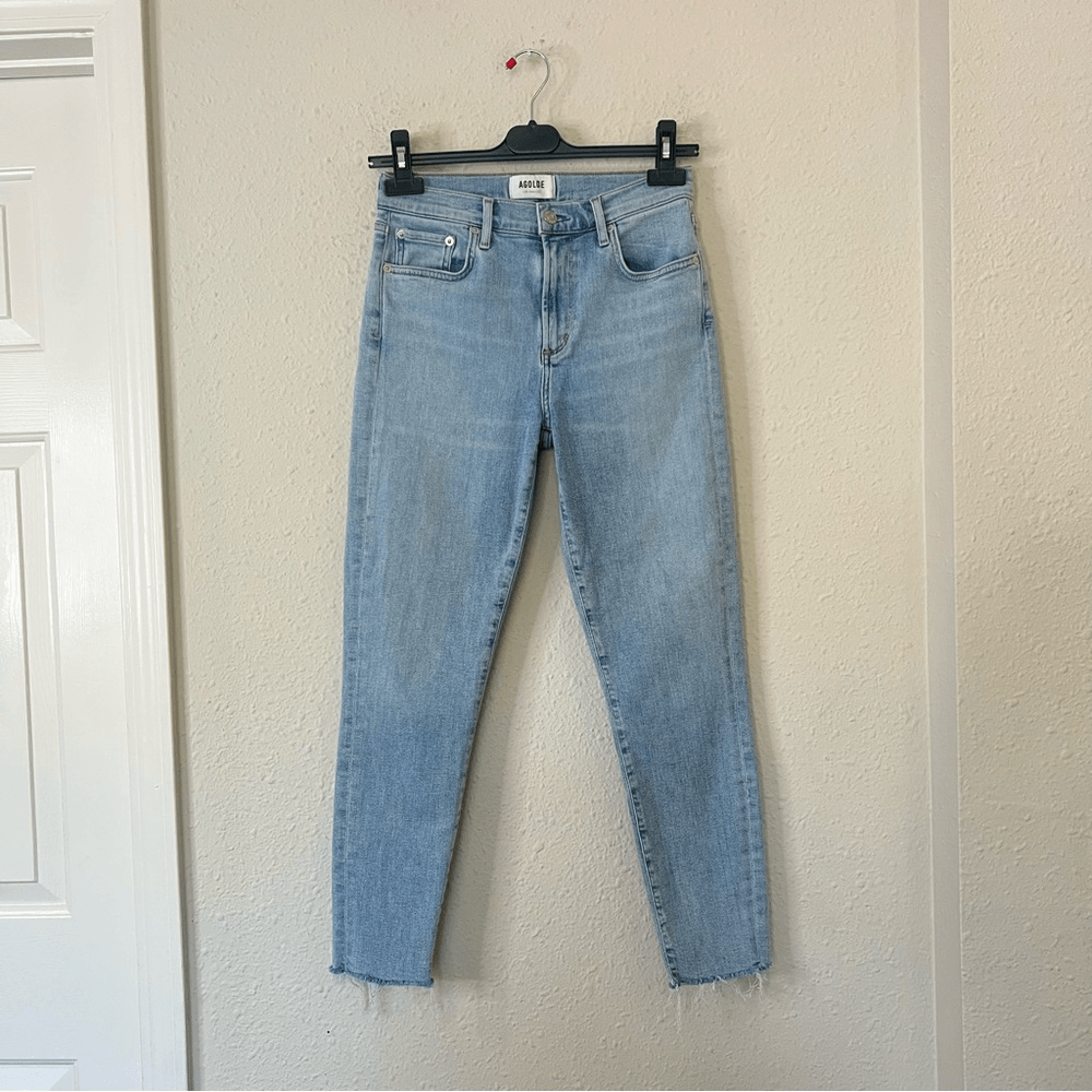 Agolde Sophie Skinny Jeans Size Size 27 Light Wash