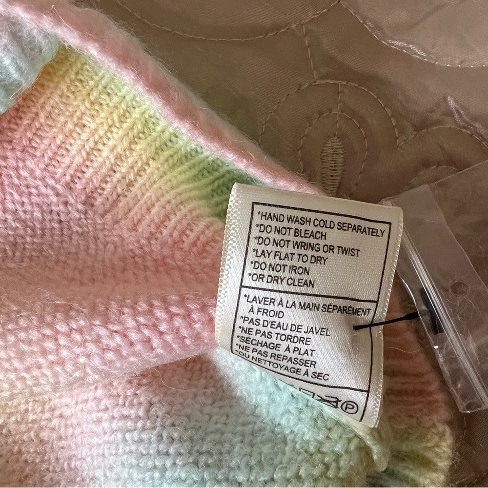 BB Dakota by Steve Madden Wool Blend Ombre Sweater NEW Size Large