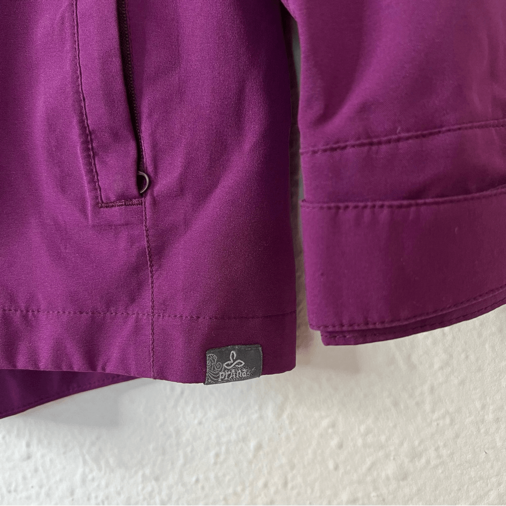Prana Rain Jacket in Purple Size XS