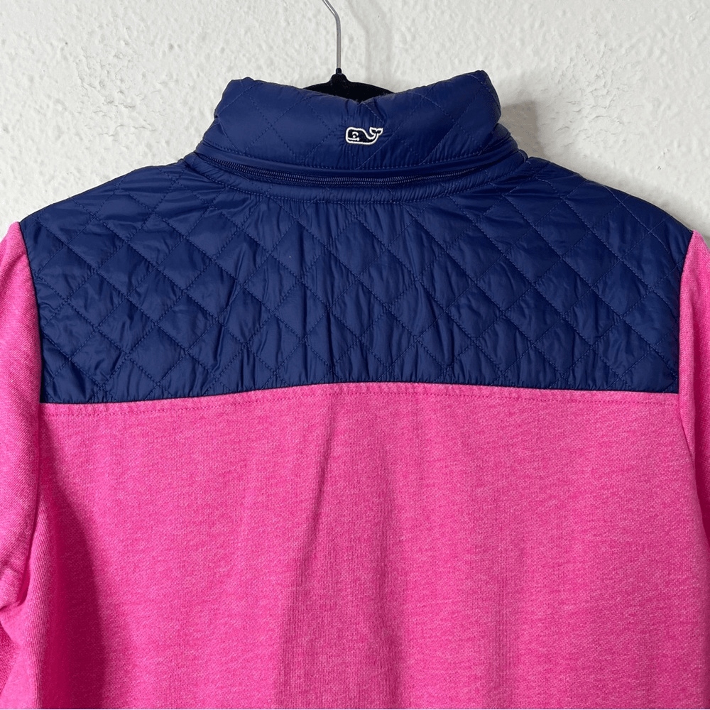 Vineyard Vines Quilted Nylon Performance Shep Shirt Pullover Size Small