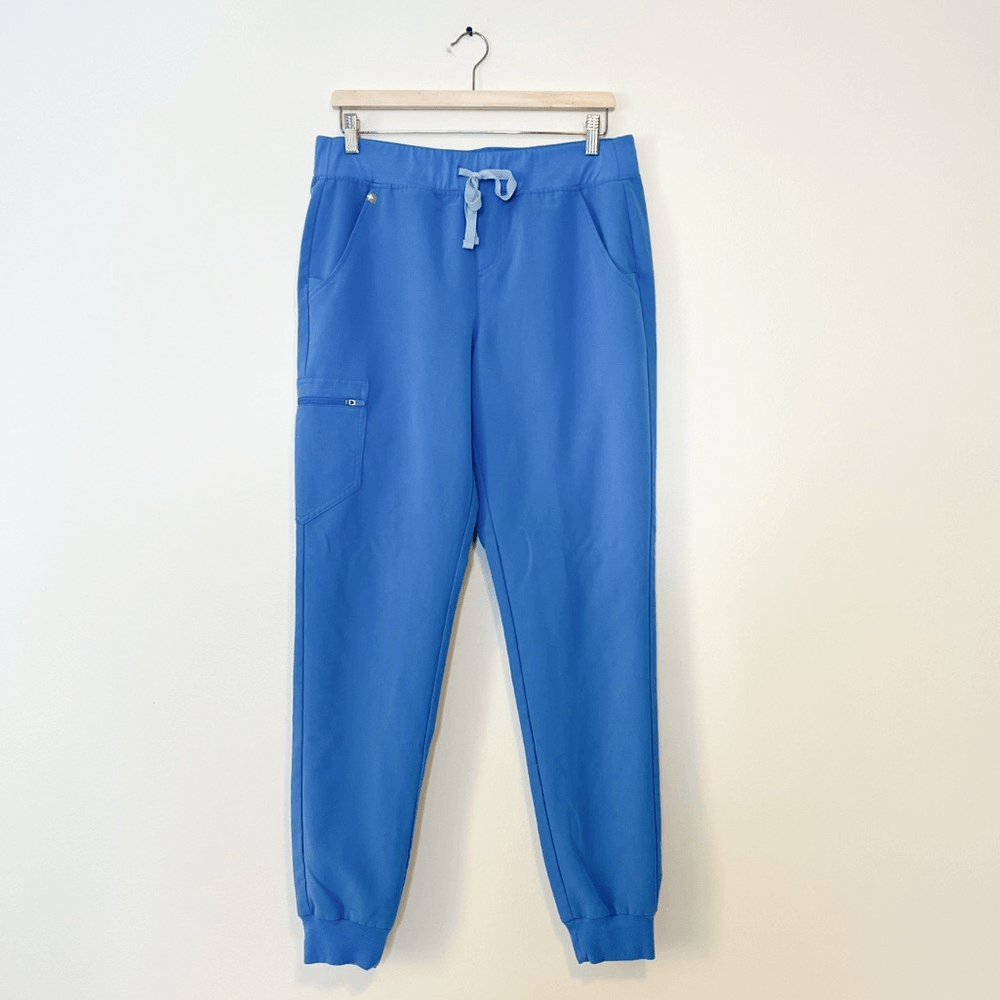 Figs Zamora Jogger Scrub Pants in Blue Size M Tall