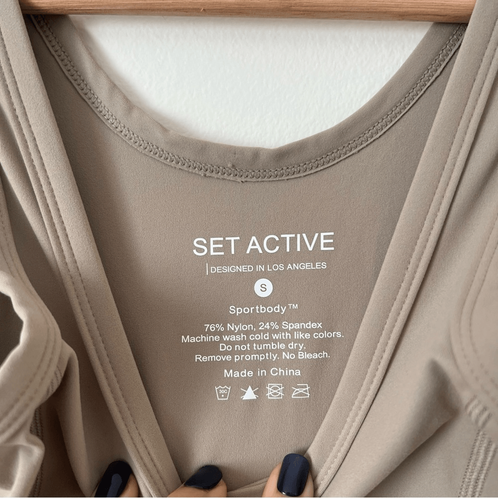 Set Active Sport Body One Piece in Desert Bodysuit Romper Size Small