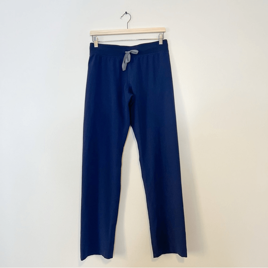FIGS Livingston Basic Scrub Pants in Navy Blue Size XS Tall