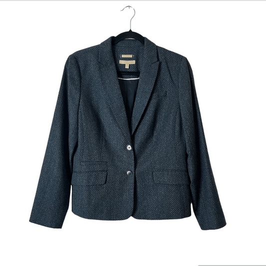 Talbots Italian Wool Blazer Jacket Size 8