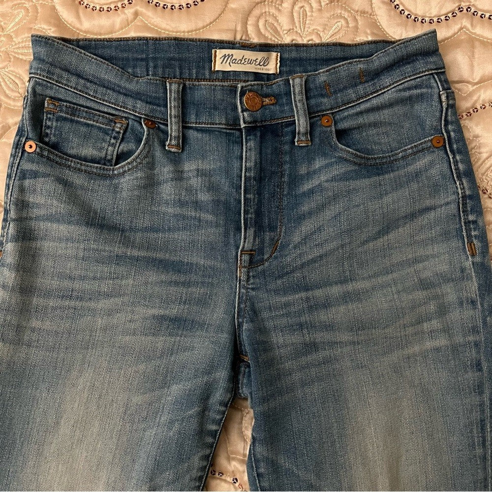 Madewell 9” High Riser Skinny Jeans Size 27
