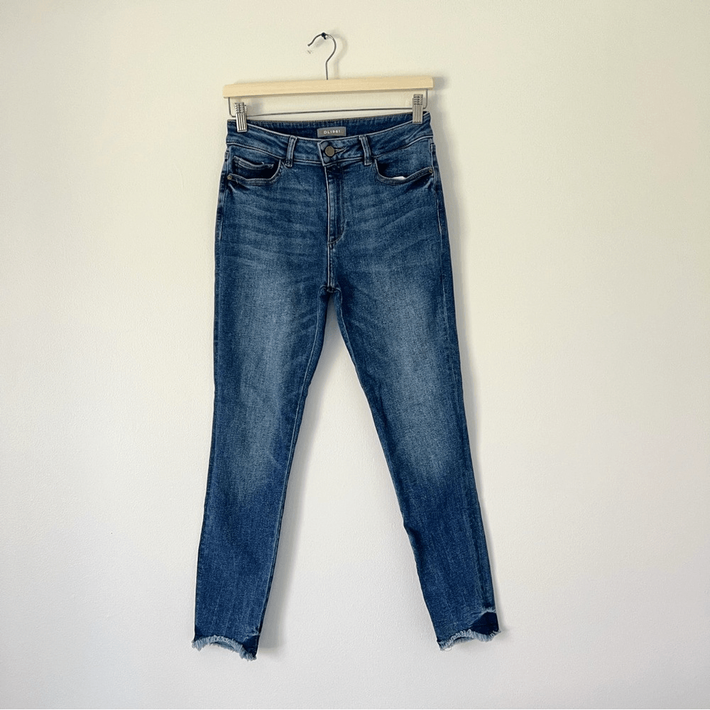 DL1961 Farrow High Rise Skinny Jeans Size 27 Medium Wash