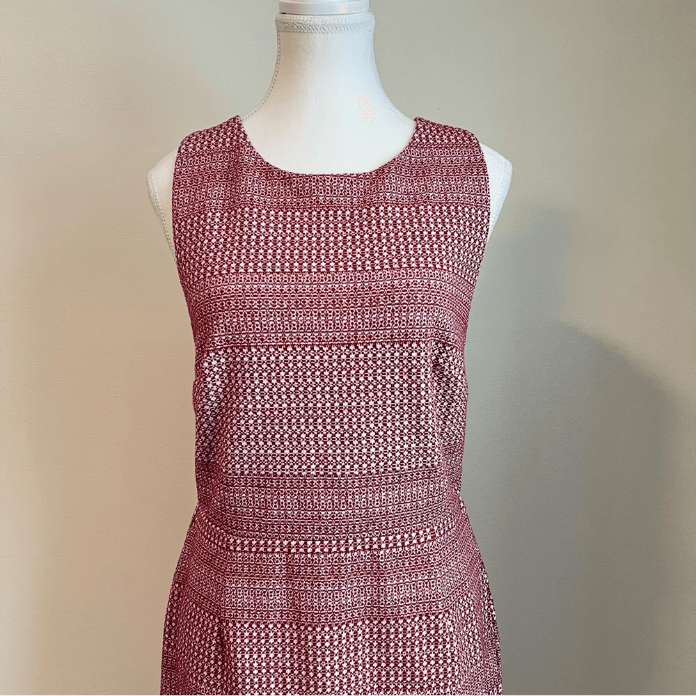 Banana Republic Jacquard Knit Mini Dress NEW Cross Back Size 6