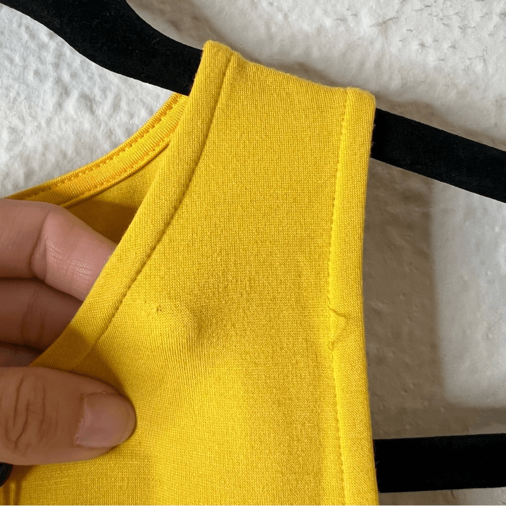 Revolve Lovers & Friends Monroe Mini Dress NEW Size XS in Mustard Yellow