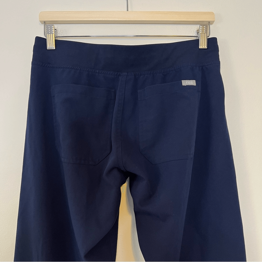 FIGS Livingston Basic Scrub Pants in Navy Blue Size XS Tall