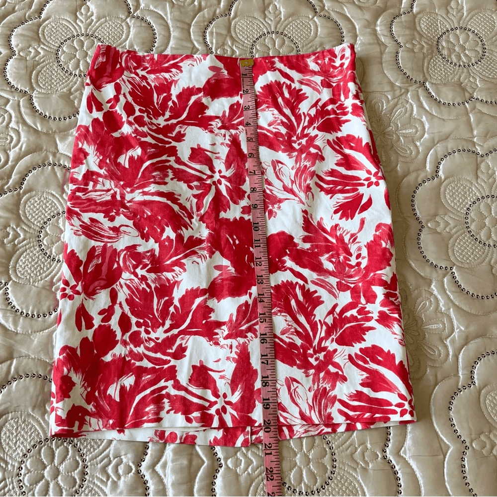The Limited Dressy Career Floral Print Pencil Skirt Size 4