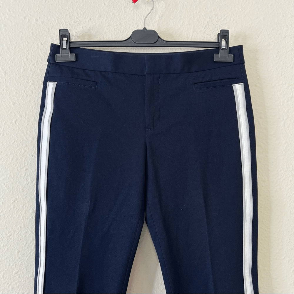 Banana Republic Navy Blue Sloan Slim Ankle Pants Size 6