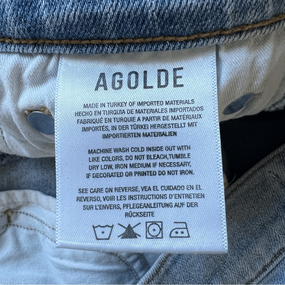 Agolde Sophie Skinny Jeans Size Size 27 Light Wash