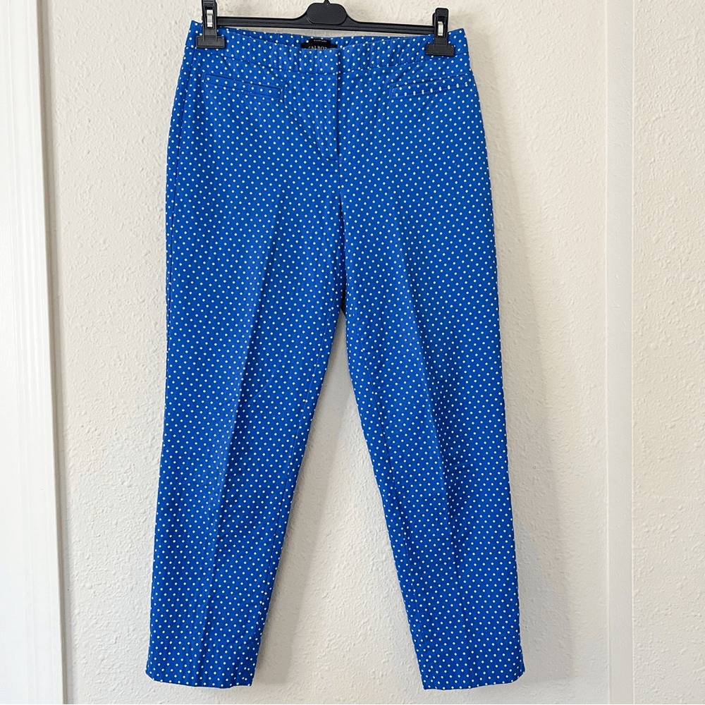 Talbots Hampshire Curvy Polka Dot Pants Size 6