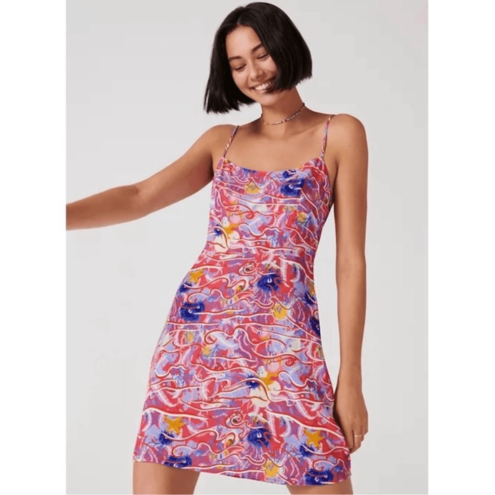 Aritzia Sunday Best Jackson Mini Slip Dress Size Large