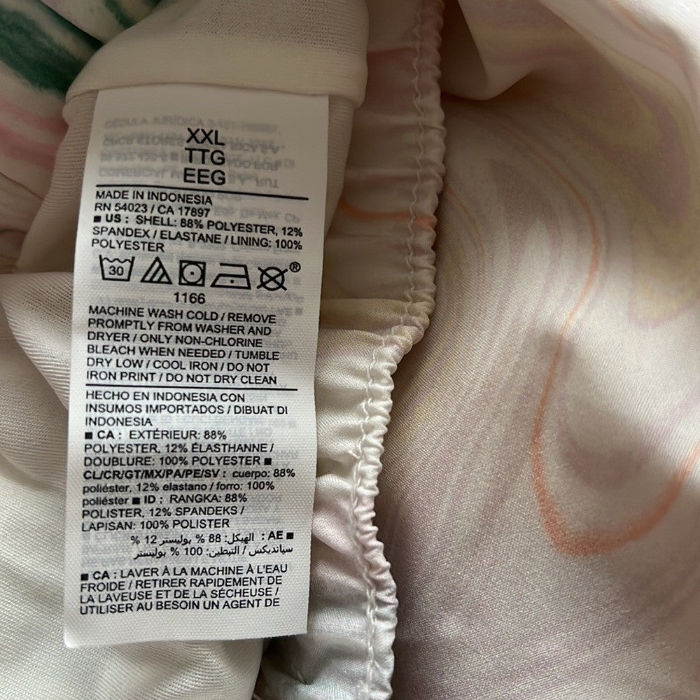 Old Navy Mid-Rise StretchTech Dolphin-Hem Running Athletic Shorts NEW Size XXL