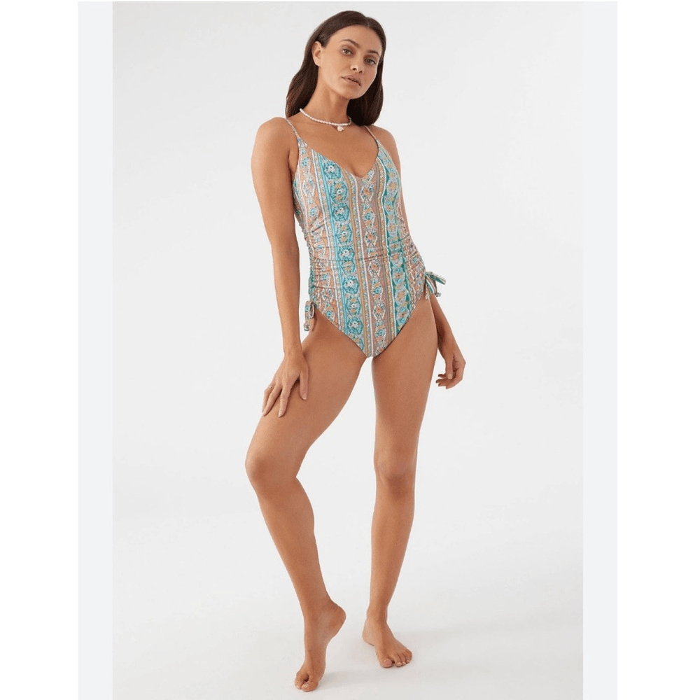 O’Neill Julie Imperial Printed One Piece Swimsuit NEW Size Large